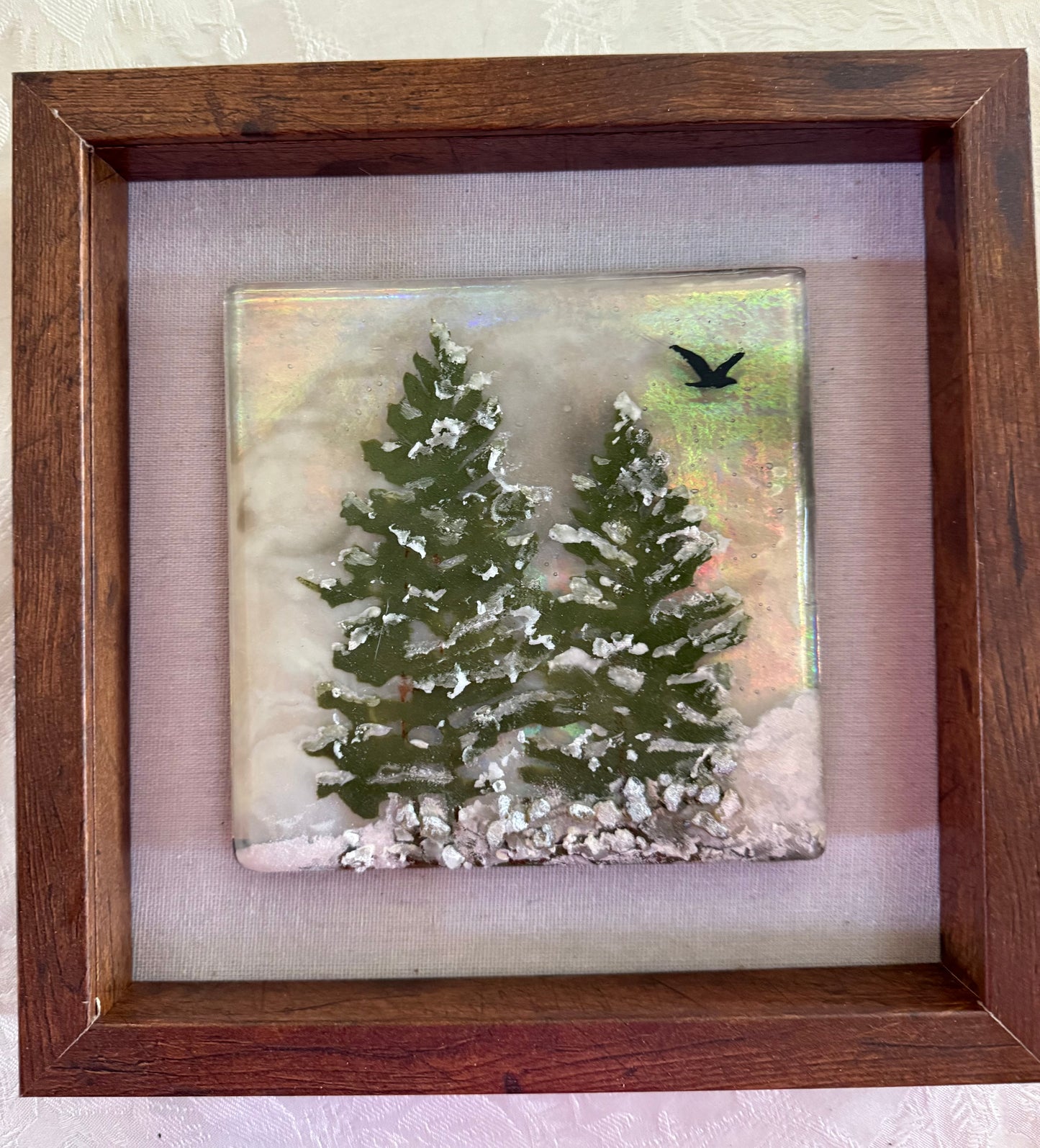 Snowy Pines