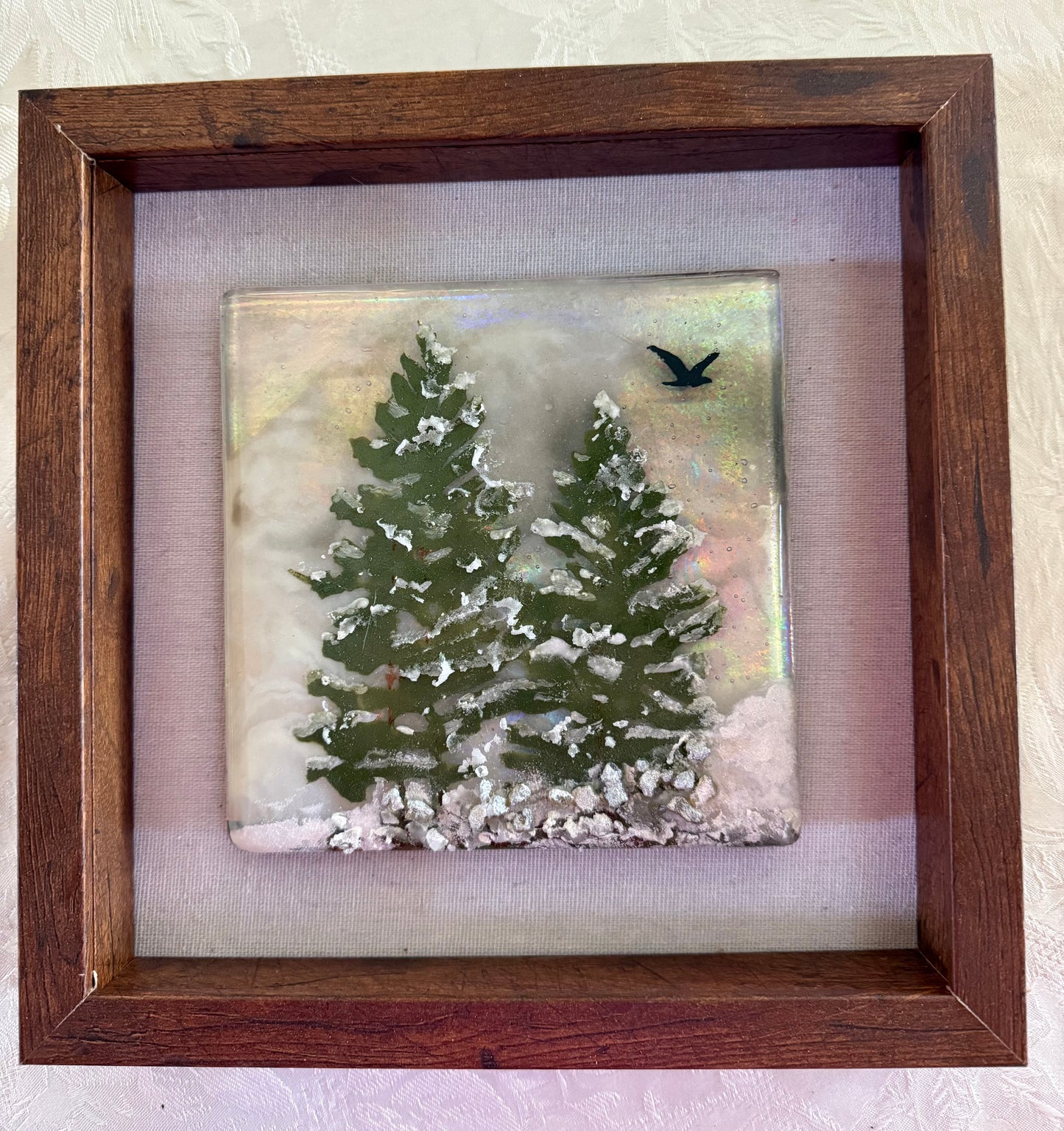 Snowy Pines