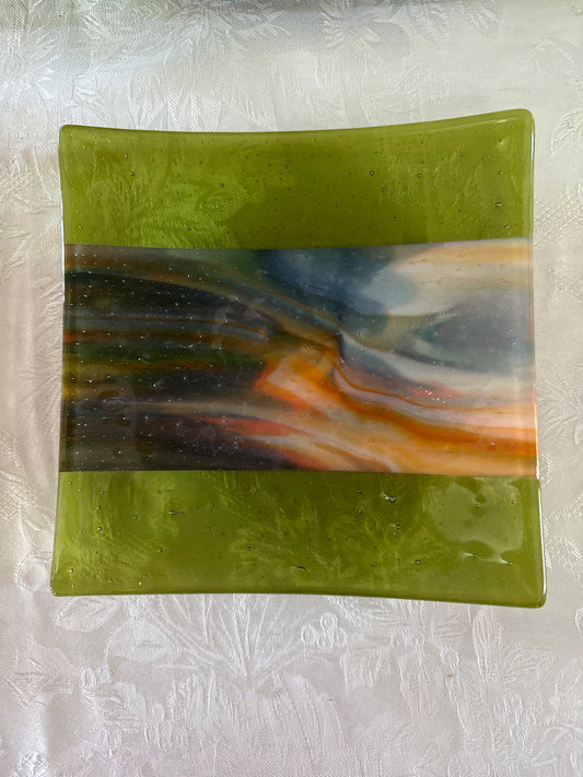 Fall Colors Square Plate