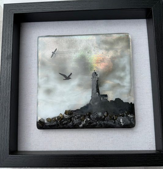 Lighthouse on a Cloudy Day