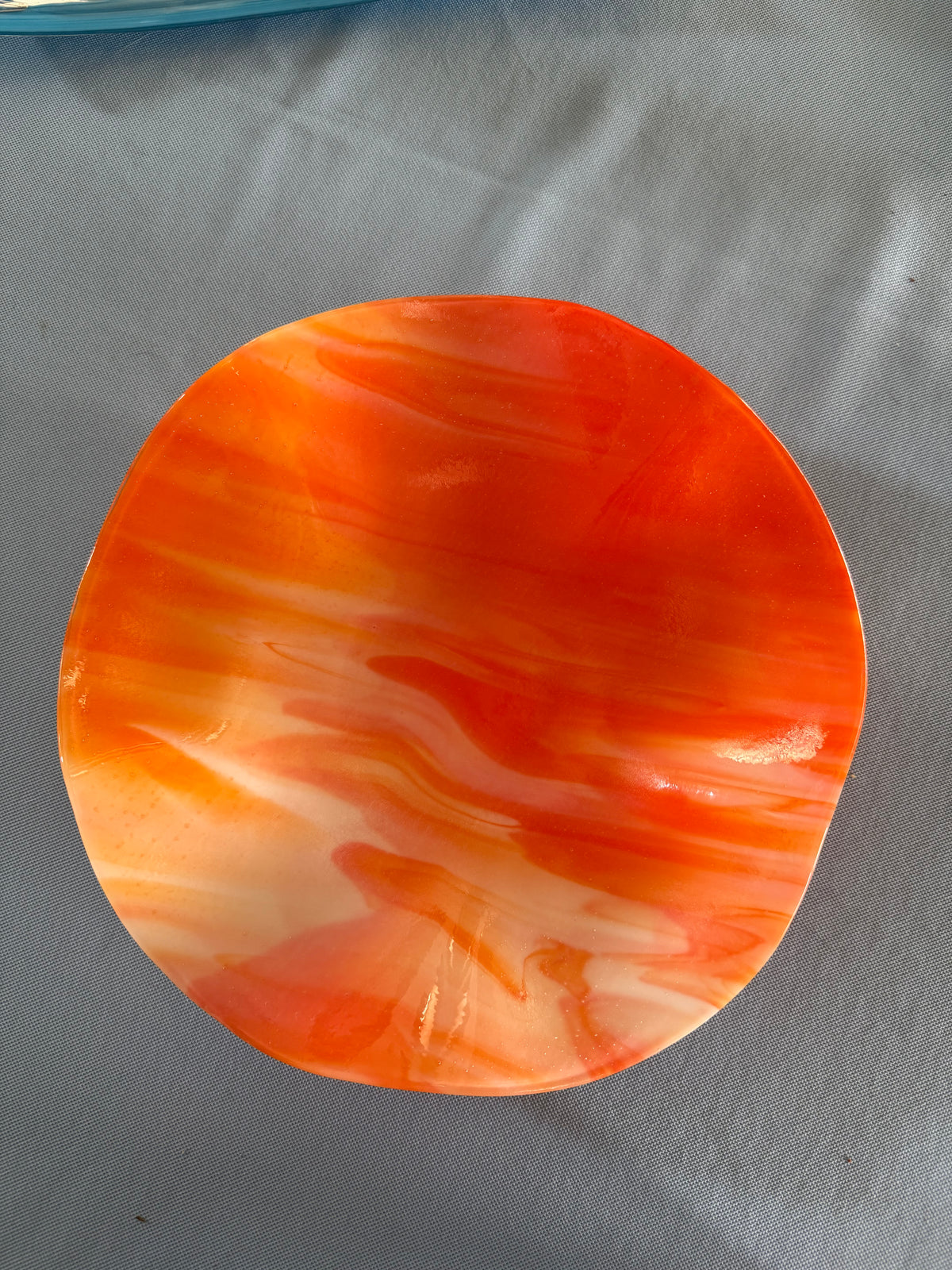 Orange Flutter Bowl