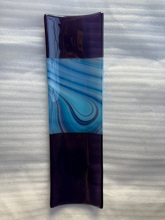 Plum and Berries Channel Plate