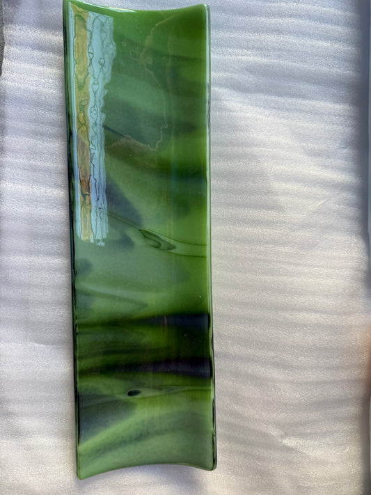 Shades of Green Channel Plate