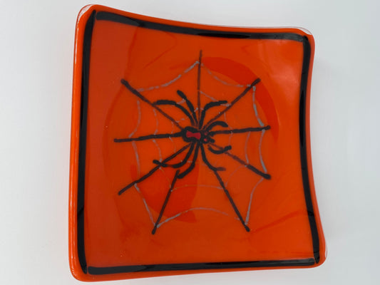 Spooky Spider Plate